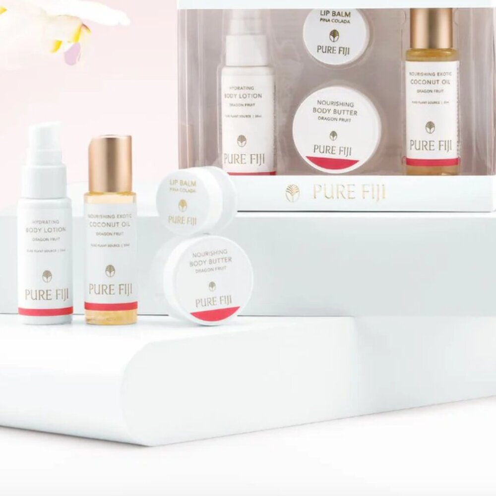 Pure Fiji Hydrate and Nourish Travel Kit - Guava